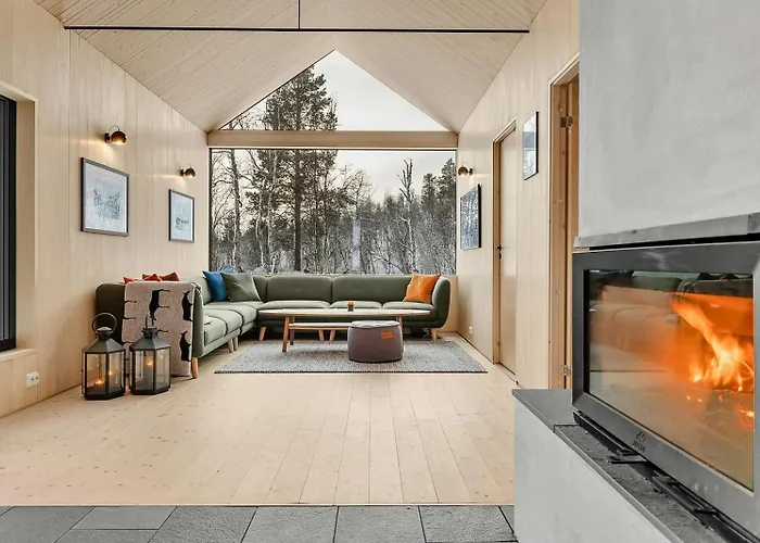 別荘 Modern In Harmony With Nature Moen i Målselv
