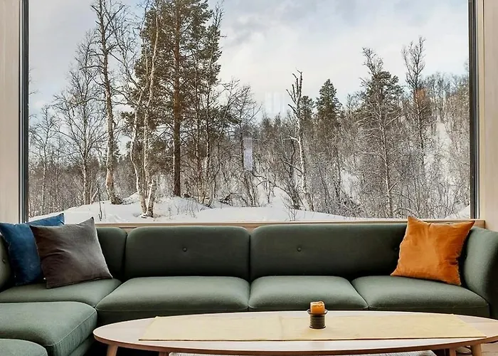 Modern In Harmony With Nature 別荘 Moen i Målselv